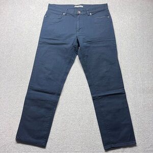 Calvin Klein Men’s Tech Woven Pants Slim Fit Straight Leg Blue Navy Size‎ 34x30